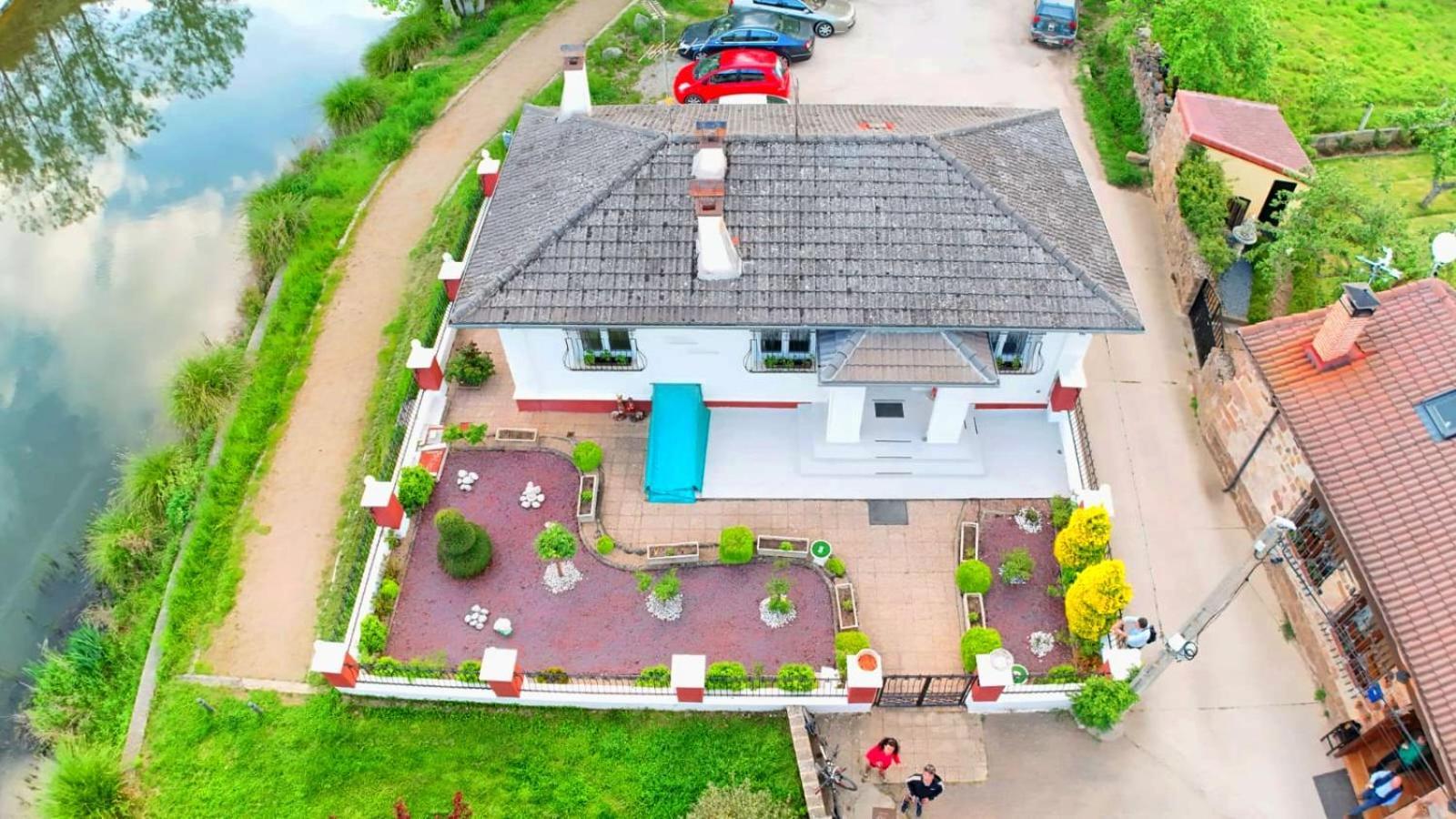 Villa Casa La Riera à Salinas De Pisuerga Extérieur photo